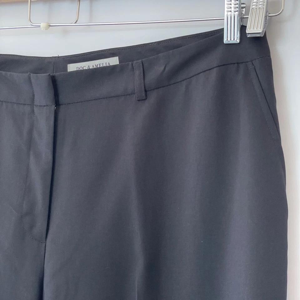 Doc & Amelia by Cintas Womens 18W Black Work Pants Trousers Uniform Polyester - Image 4 of 4