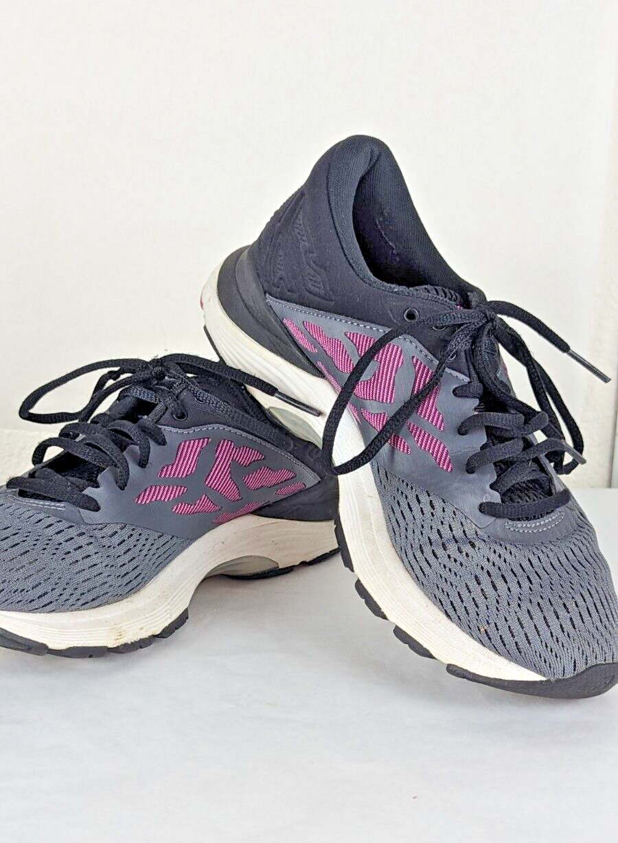 Asics Womens Gel-Flux 5 Running Shoes Size 7.5 Lace Up Sneakers-image