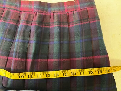 Nordstrom Vintage Corbin Ltd. Wool lined pleated skirt ,31