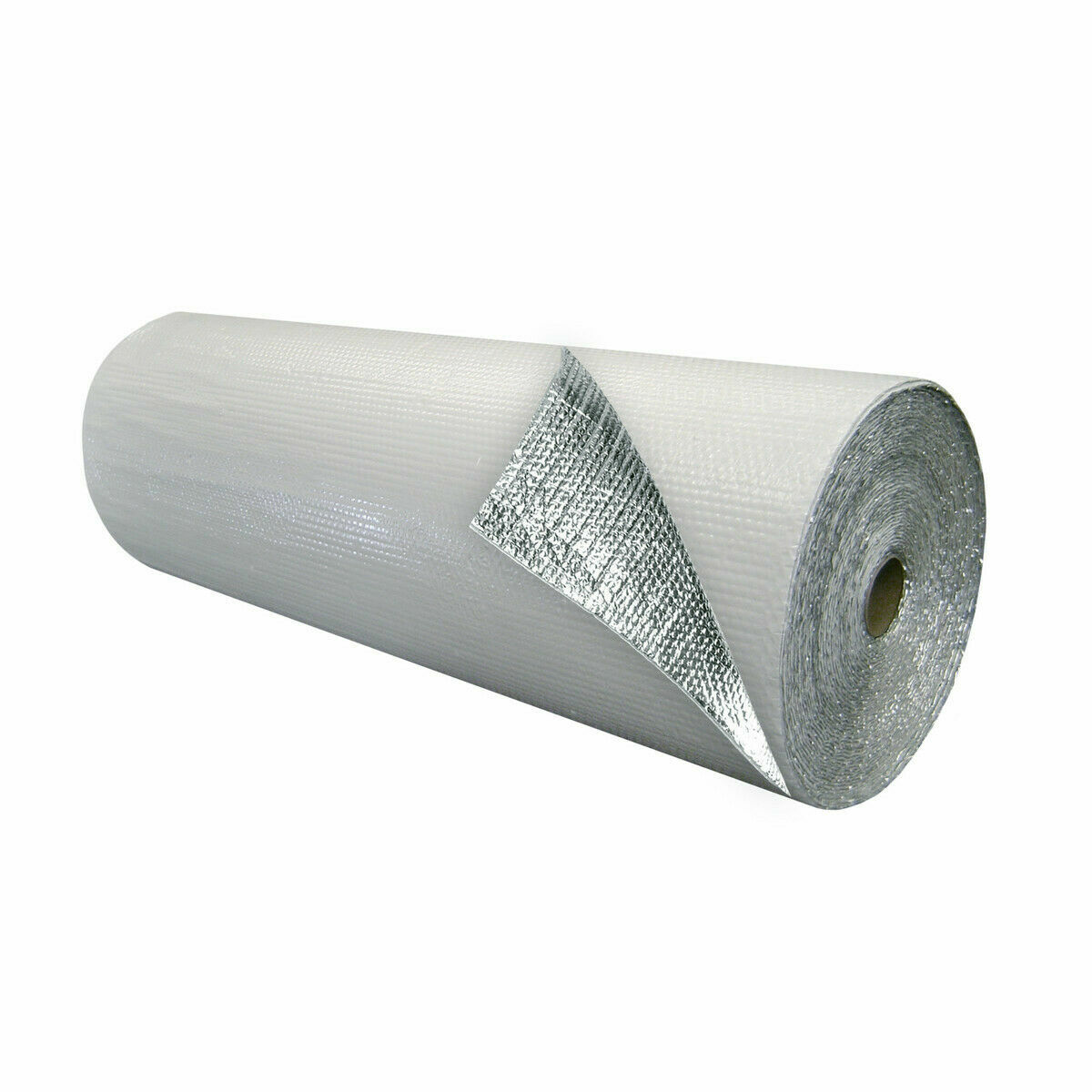 Reflective WHITE POLY Foil BUBBLE Insulation R8 1/4inch 4FT X