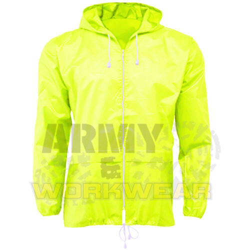 Damen Cagoul Regenjacke Mantel Kagoul Kapuze Pac A Way Mac Duschfest Parka - Bild 6 von 13