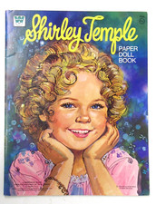 1976 SHIRLEY TEMPLE PAPER DOLL BOOK Whitman 1986 mint unused l1