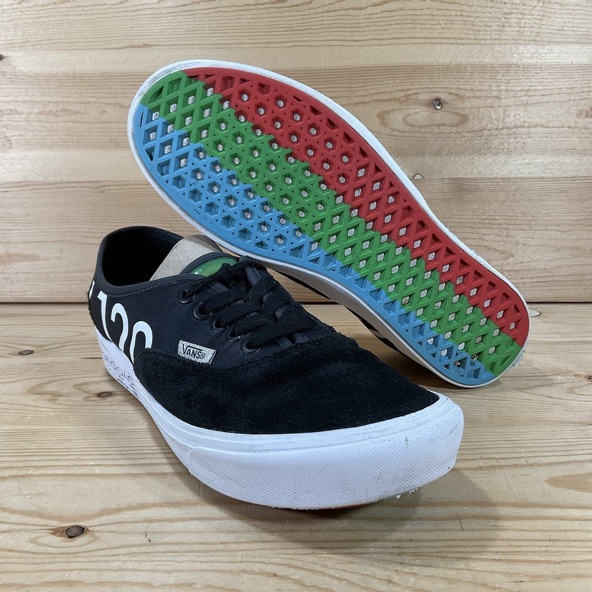 VANS x Bodega VHS Blank Tape Skate Shoes Men’s 8 Woman’s 9.5 Black Low ComfyCush VANS x Bodega VHS Blank Tape Skate Shoes Men main image 2