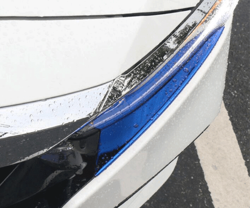 For Honda Accord 10th 2018-2022 Blue Titanium Front Headlight Lamp Eyebrow Trim - Bild 7 von 9