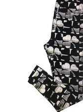 Lularoe LEGGINGS Magically you St Pattys Black White Shamrock Tall Curvy Tc NWT