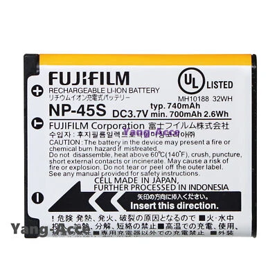 Original NP-45S Battery For Fujifilm FinePix T300 T305 T310 T350 T360 T400 T410