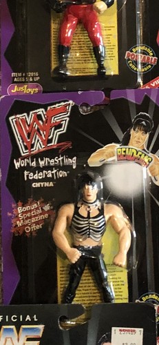 WWF Just Toys Bend 'Ems Series 8 Chyna MOC WWE DX ...