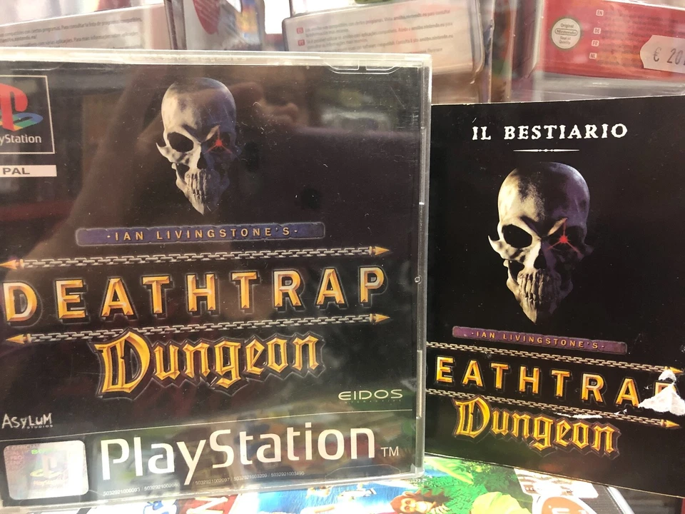 DEATHTRAP DUNGEON - SONY PS1 - USATO PERFETTAMENTE FUNZIONANTE PAL VERSION
