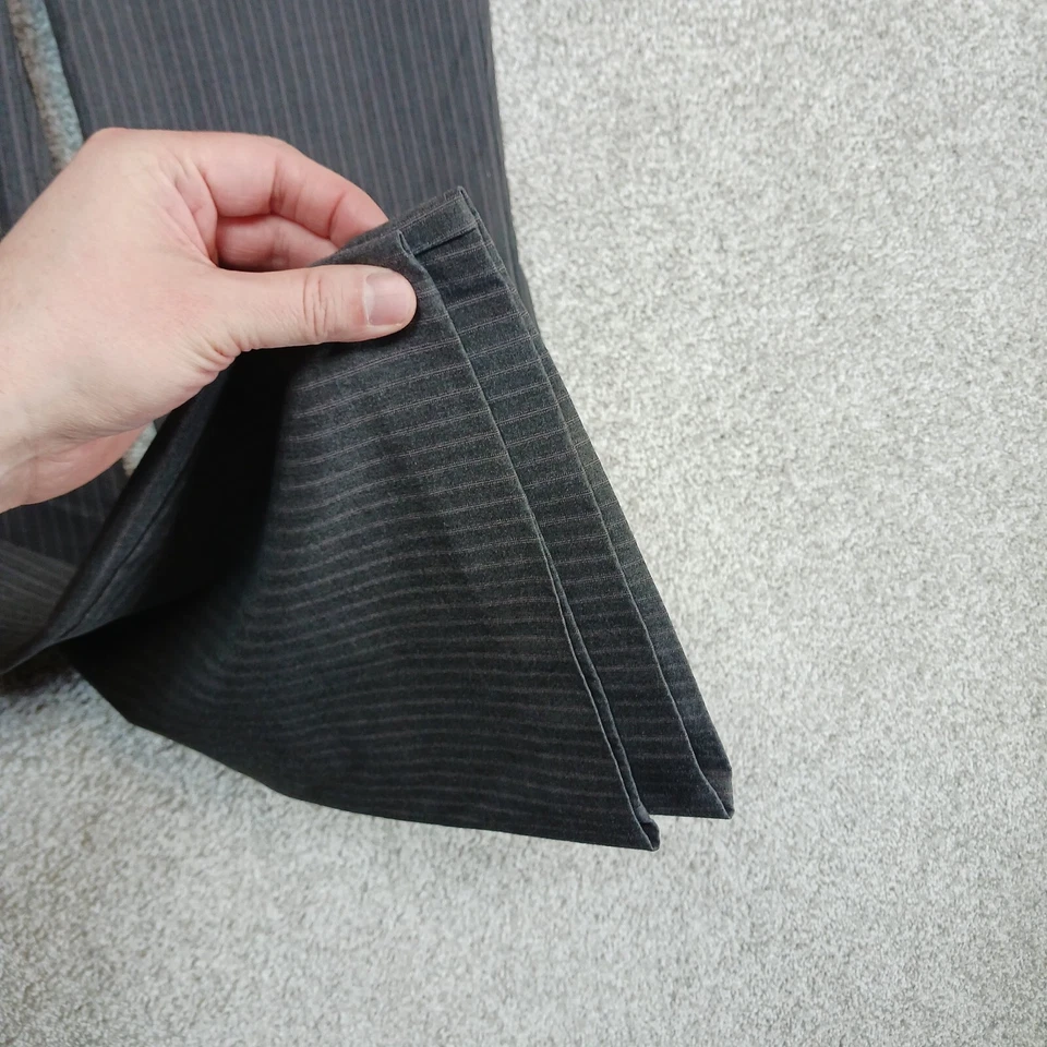 Body By Victoria Pantalones Mujer 4 Gris The Kate Calce Rayas Tiro Medio Vestido Elástico Foto 4 de 4