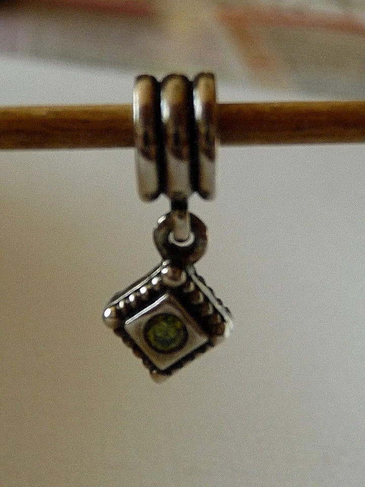 Original Pandora Hängerchen 790254GCZ grün - retired! - Bild 2 von 4