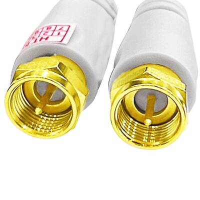 Sat Kabel 4K UHD Antennenkabel Koaxialkabel F-Stecker für DVB-S, DVB-S2, DVB-S2x
