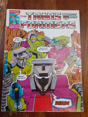 Transformers Marvel UK issue number 61 17th May 1986