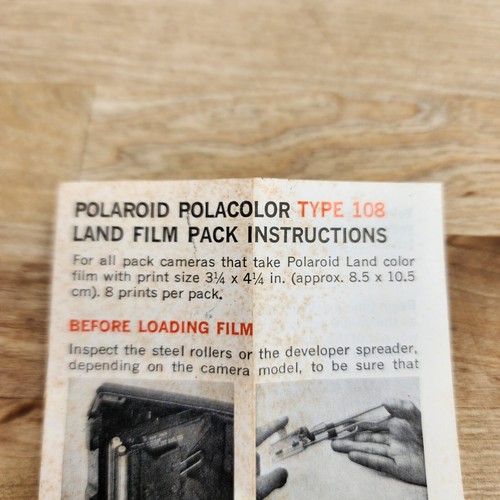 POLAROID AUTOMATIC 100 Land Camera. TESTED&WORKING/GREAT CONDITIONS - Picture 10 of 10