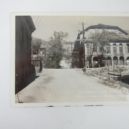 Real Photo Postcard RPPC Virginia City Nevada Pipers Opera House Antique RARE - Imagen 9 de 14
