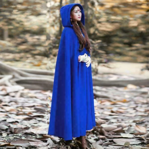Full length top cape coat