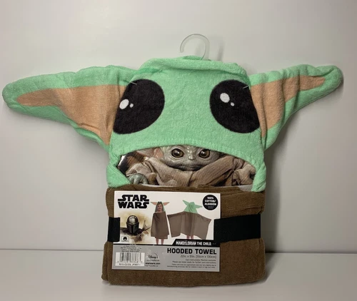 Star Wars Mandalorian Baby Yoda Hooded Bath Towel Ireland Ubuy
