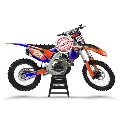 For Honda CRF450R 15-19 Custom Number Decals Motocross MX Bike Stickers SPOT
