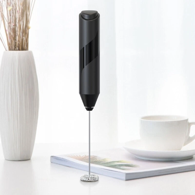 Milk Frother Handheld Foam Maker Whisk Drink Mixer Foamer for Lattes Coffee