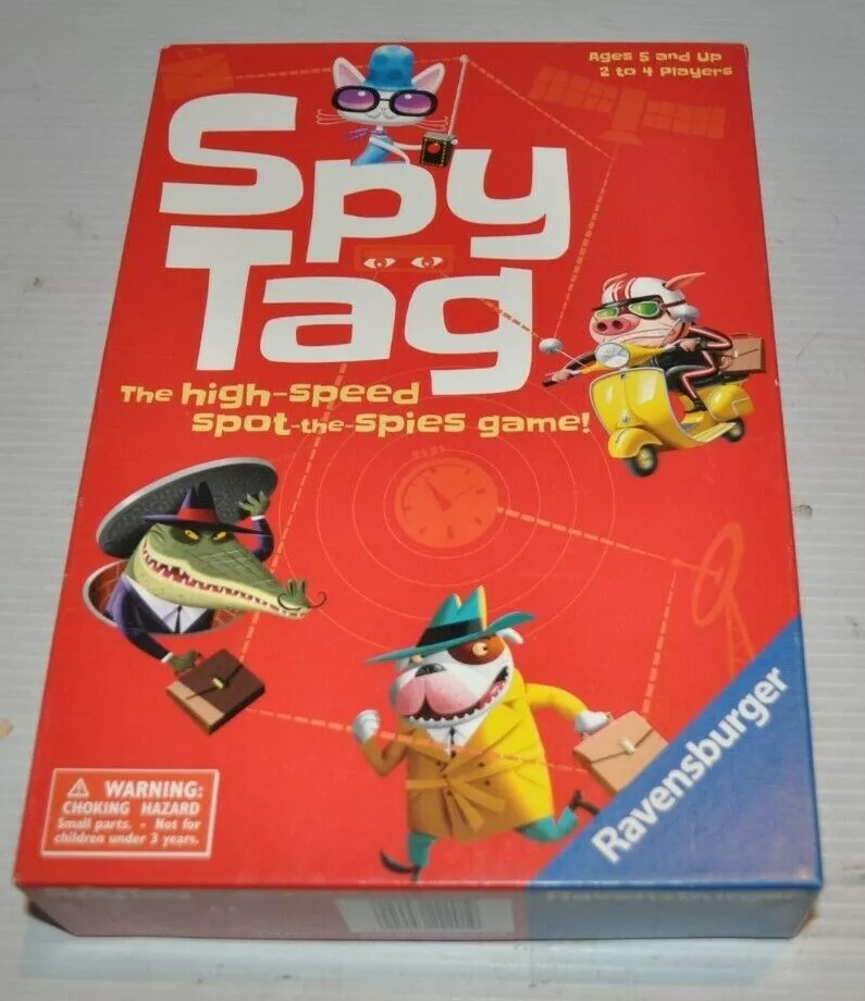 Spy Tag game for Ravensburger on Behance