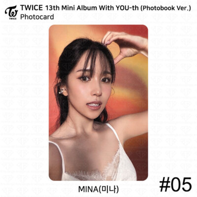 TWICE 13th Mini Album With YOU-th Youth Photocard Poster Film
