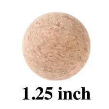 3 to 250 Count - 1-1/4" 1.25 inch - ROUND NATURAL CORK Fishing Bobber Floats
