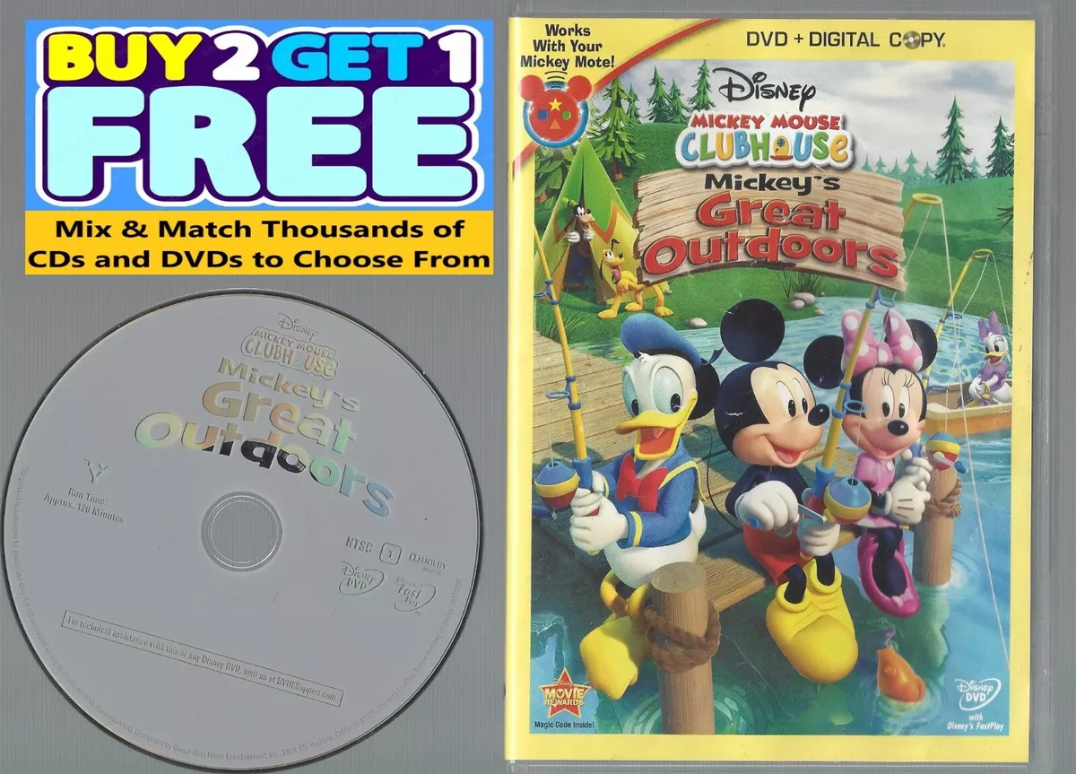 Mickey Mouse Clubhouse: Mickey's Great Outdoors Used DVDs