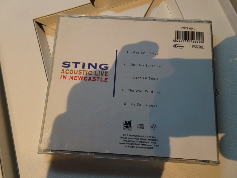 Limited Edition Box Set Sting - Acoustic Live In Newcastle The illustrated Lyric - Bild 3 von 4