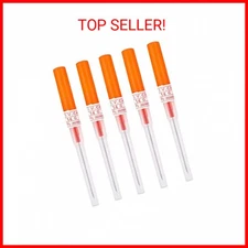 Catheter Needle,New Star Tattoo 5PCS 14 Gauge Piercing Needles IV Catheter Needl
