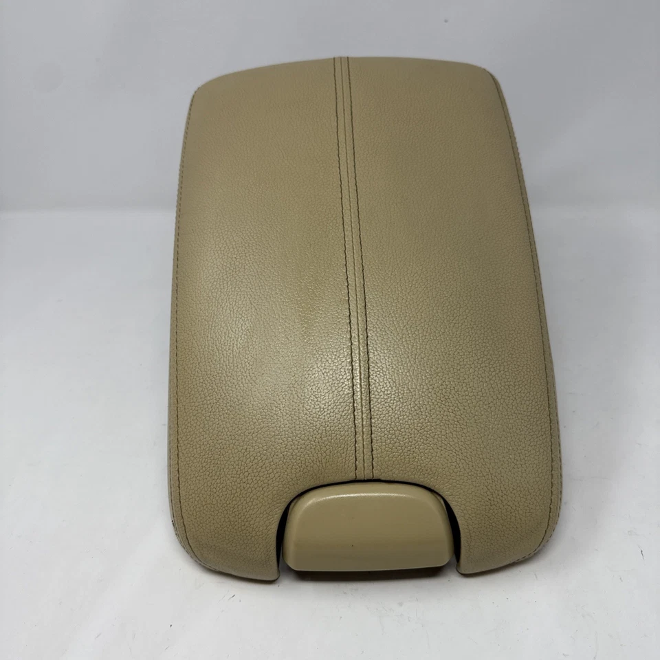 Honda Accord Crosstour 2012-2015 consola central cuero beige tostado reposabrazos OEM Foto 2 de 4