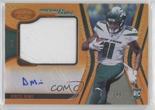 2020 Certified Freshman Fabric Signatures Mirror Orange Denzel Mims Auto 0o9k