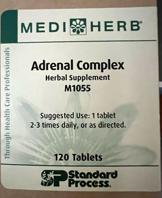 Standard Process Adrenal Complex 120 Tablets Exp 01-01-27