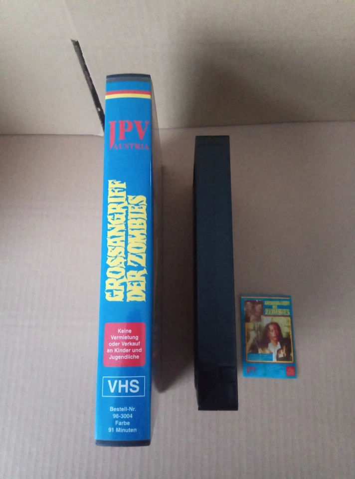 VHS Kassette -  Horror Video Rarität - Groß... Zombies - Kult JPV - Top Zustand - Bild 2 von 2