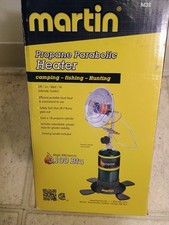 Martin M3S Portable Outdoor Propane Heater Adjustable Camping, Hunting, Fishing