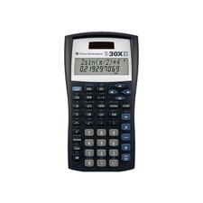 Texas Instruments TI-30 XIIS Calculator Pocket Solar 11 Digits Display School 