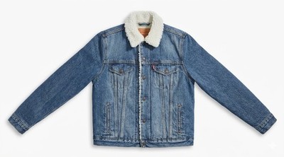 Levi's Men's Sherpa Denim Jacket Size Medium
