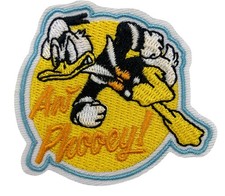 Disney Donald Duck Iron On Patch Awe Phooey