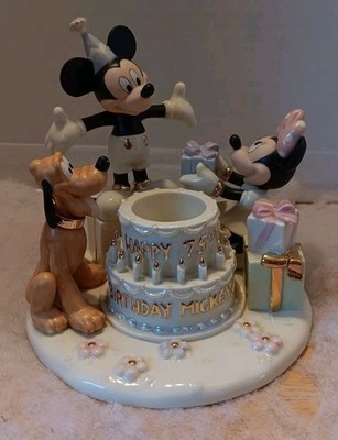 Lenox Disney's Happy Birthday Mickey Mouse Limited Edition 2002