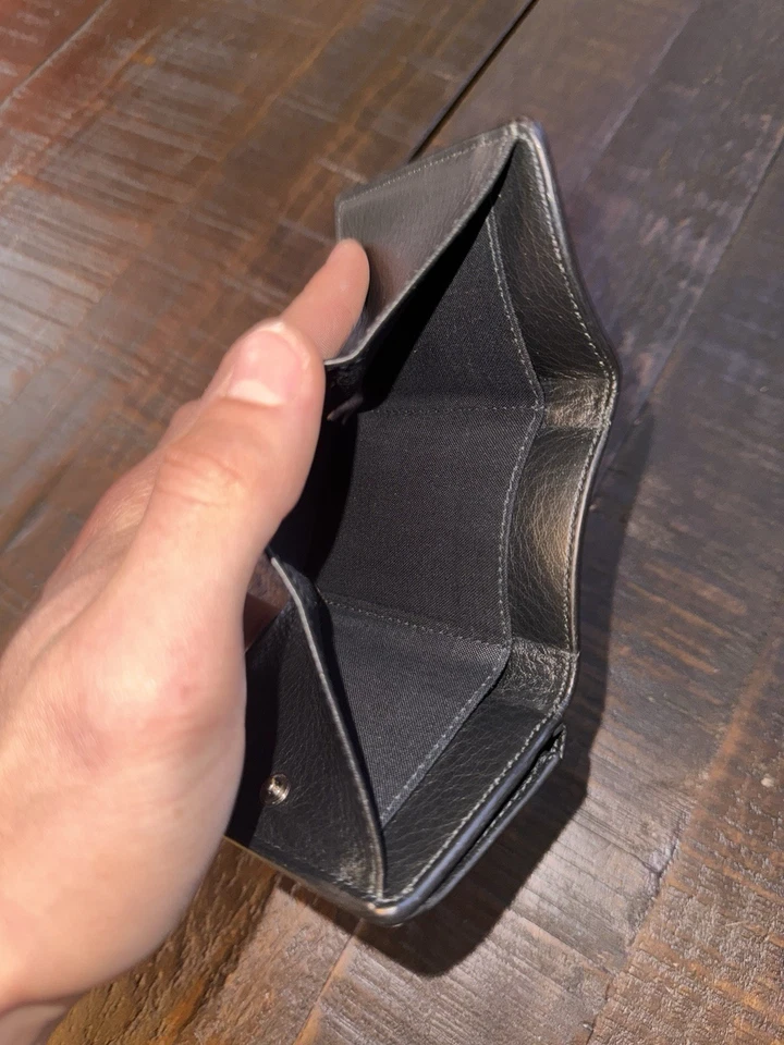 Balenciaga Envelope Wallet Black Leather - Image 4 of 4