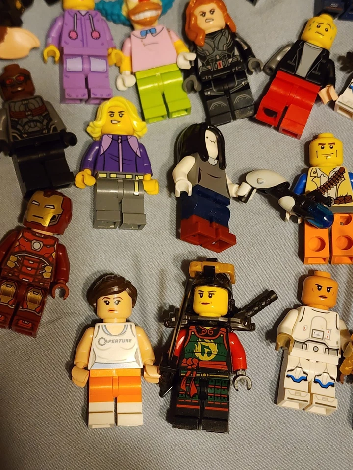 lego minifigures lot Of 45 Starwars, Ironman, Batman, Spiderman Ect - Image 4 of 4