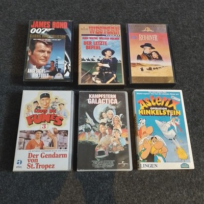 VHS Kassetten Konvolut - 14 Originale Video Kassetten - Titel bitte Fotos gucken