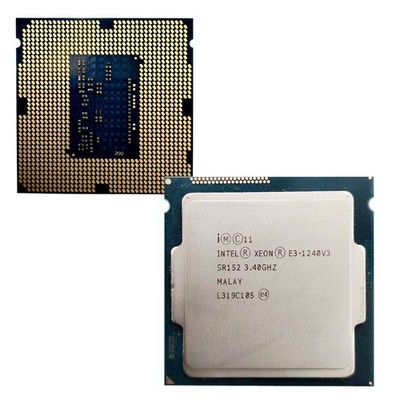 Intel  Xeon  Prozessor E3-1240 v3 SR152 3,40GHz 8MB 4-Core LGA 1150 CPU