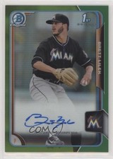 2015 Bowman Draft Chrome Pick Green Refractor 27/99 Brett Lilek #BCA-BL Auto s3g