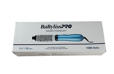 BaBylissPRO Nano Titanium Hot Air Brush 1¼''/32 mm Soft Bristle 1000W Open Box