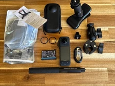 Insta360 X4 ONE X4 8K 360 + Motorcycle Mount + Jaws Grip Clamp E5