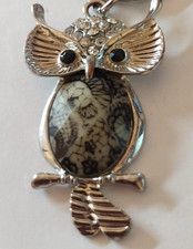Multicolor Owl Bird Keychain Clip
