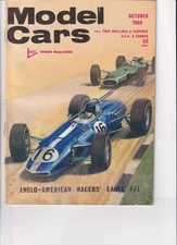Model cars hobby magazine Oct.1966 anglo-american races Eagle f/1