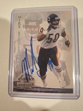 Football Cards Autographed Mike Singletary