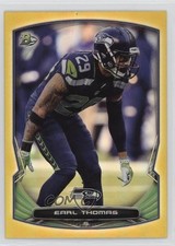 2014 Bowman Gold Foil 49/75 Earl Thomas III Earl Thomas #52 12up