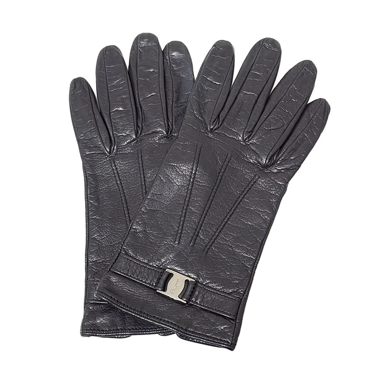 菲拉格慕手套和连指手套女| eBay