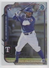 2015 Bowman Chrome Refractor 235/499 Delino DeShields Jr #162 sh7